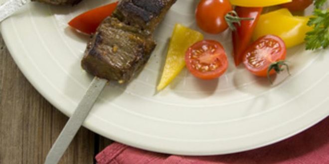 Рецепт Шашлыка из говяжьей вырезки с арахисовым маслом