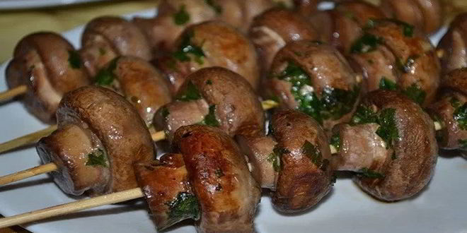 Рецепт шашлыка из грибов