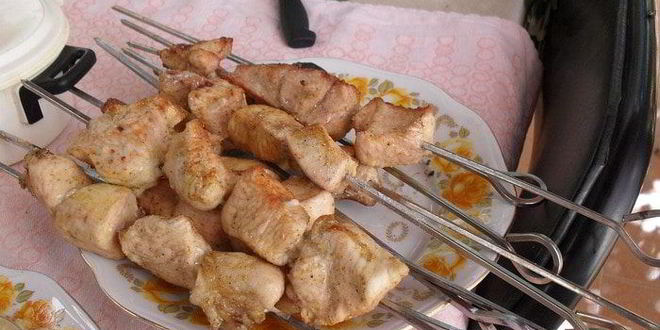 Рецепт шашлыка из индюшатины