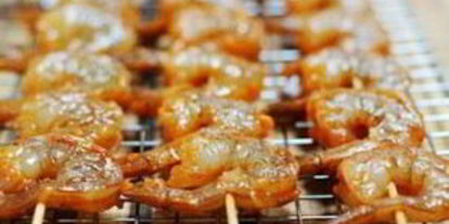 Шаг 1: шашлыка из креветок