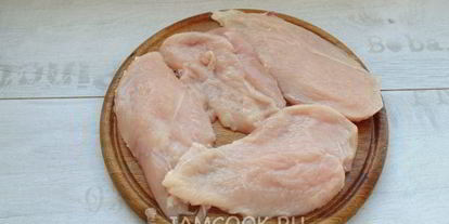 Шаг 4: шашлыка из куриной грудки в беконе