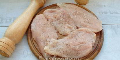 Шаг 5: шашлыка из куриной грудки в беконе