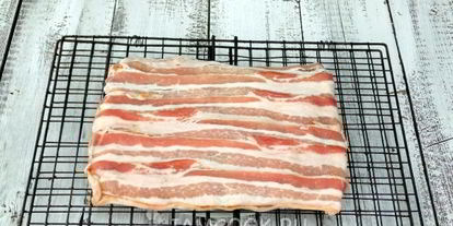 Шаг 11: шашлыка из куриной грудки в беконе