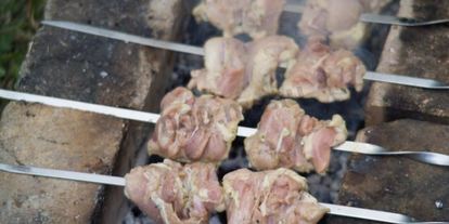 Шаг 6: шашлыка из курицы на пиве с молоком