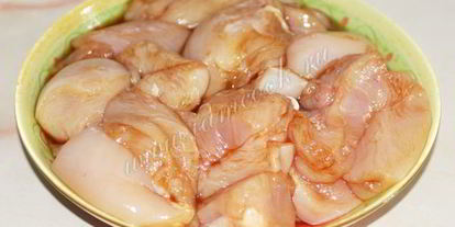 Шаг 2: шашлыка из курицы в духовке