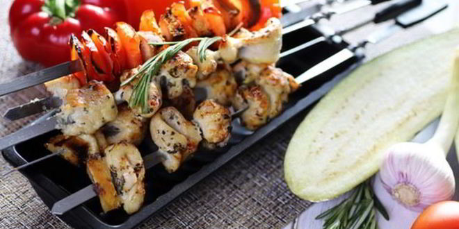 Рецепт шашлыка из птицы в пряном маринаде