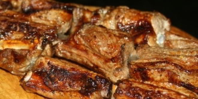 Рецепт шашлыка из ребрышек