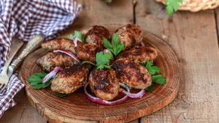 Рецепт Шашлыка из рубленого мяса