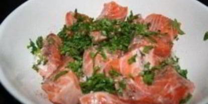 Шаг 1: шашлыка из рыбы на мангале