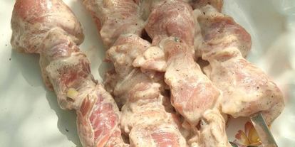 Шаг 2: шашлыка из свинины маринованной в кефире