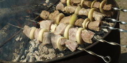 Шаг 3: шашлыка из свинины маринованной в кефире