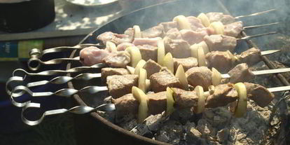 Шаг 4: шашлыка из свинины маринованной в кефире