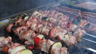 Рецепт Шашлыка из свинины с киви