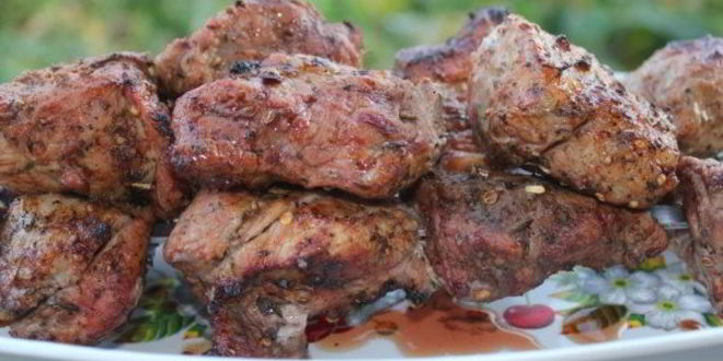 Рецепт шашлыка иза свинин с лимонома