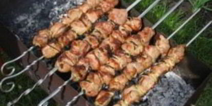 Шаг 7: шашлыка иза свинин с лимонома