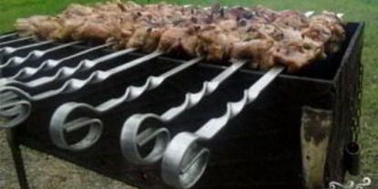 Шаг 8: шашлыка из свинины в минералке