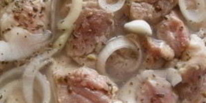 Шаг 2: шашлыка из свинины в вине