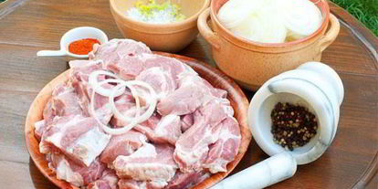 Шаг 1: шашлыка из свиной шеи