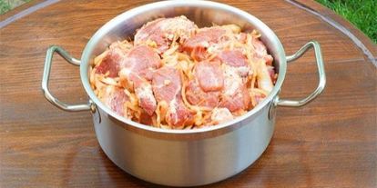 Шаг 2: шашлыка из свиной шеи