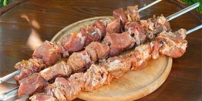 Шаг 3: шашлыка из свиной шеи