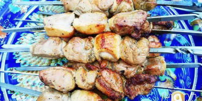 Рецепт шашлыка из утки в коньяке