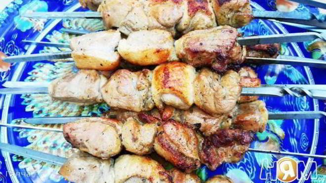 Рецепт Шашлыка из утки в коньяке