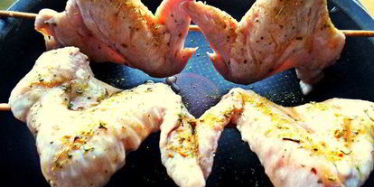 Шаг 4: шашлыка крылатого