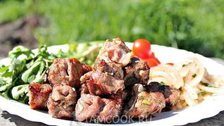 Рецепт Шашлыка по-кавказски из свинины