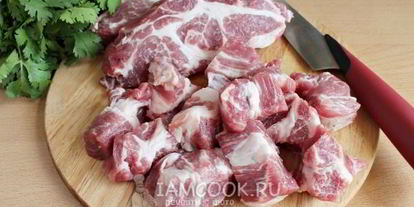 Шаг 2: шашлыка по-кавказски из свинины