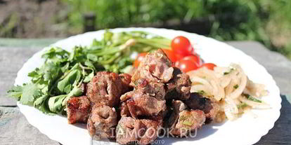 Шаг 11: шашлыка по-кавказски из свинины