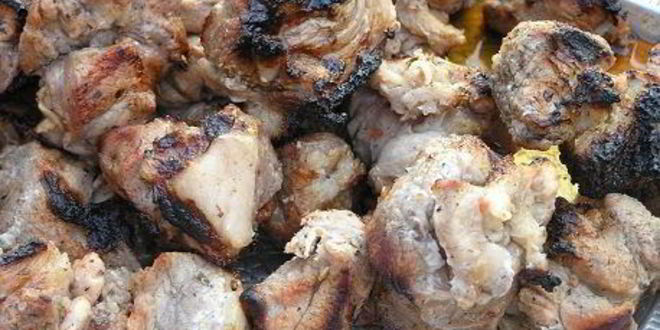 Рецепт шашлыка с помидорами