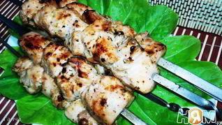 Рецепт Шашлыка в апельсиново-абрикосовой глазури