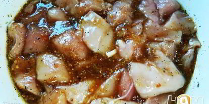 Шаг 2: шашлыка в апельсиново-абрикосовой глазури