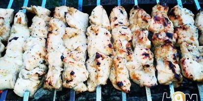 Шаг 4: шашлыка в апельсиново-абрикосовой глазури