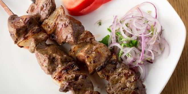 Рецепт шашлыка в маринаде с чесноком, луком и соевым соусом