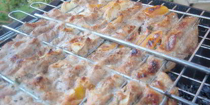 Шаг 1: свиного шашлыка в сметанном маринаде