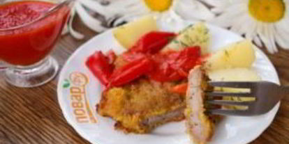 Шаг 4: греческого шницеля