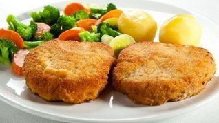 Рецепт Картофельно-мясных шницели