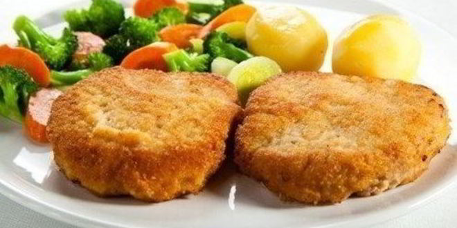 Рецепт картофельно-мясных шницели