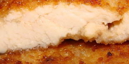 Шаг 10: куриного шницеля из кусочков малого филе