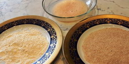 Шаг 3: куриного шницеля с грибным соусом