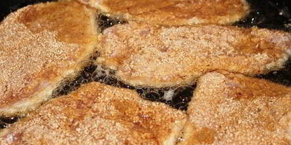 Шаг 4: куриного шницеля с грибным соусом