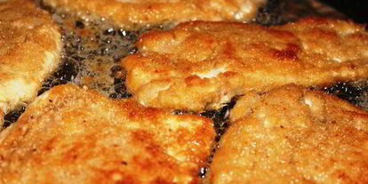 Шаг 5: куриного шницеля с грибным соусом