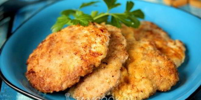 Рецепт шницеля из фарша