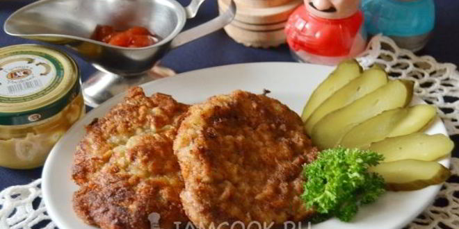 Рецепт шницеля из говядины
