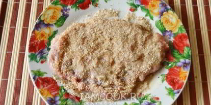 Шаг 8: шницеля из говядины