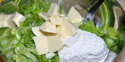 Шаг 2: шницеля из индейки с зеленью