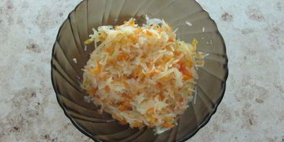 Шаг 1: шницеля из капусты и моркови