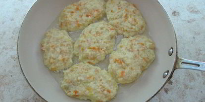 Шаг 5: шницеля из капусты и моркови