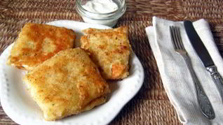 Рецепт Шницеля иза капуст с сырома